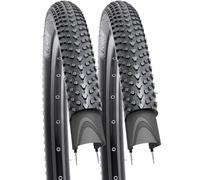YUNSCM 2-PCS 27.5 Mountain Bike Tires 27.5x2.25 (57-584) 60TPI