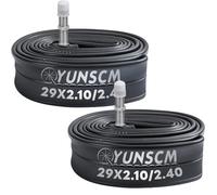 YUNSCM 2-PCS 29" Bike Inner Tubes 29 x 2.10/2.40 Bicycle Tubes TR4A-40mm Schrader Valve Compatible with 29x2.10 29x2.125 29x2.20 29x2.25 29x2.3 29x2.35 29x2.40 Bike Bicycle Tire Tubes