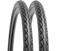 YunSCM 2 x foldable 700C bicycle tyres, 700 x 42 C, sheath 42-622, compatible 700 x 40C, 700 x 41C, 700 x 42C, 700 x 43C, 700 x 44C, city/road tyres