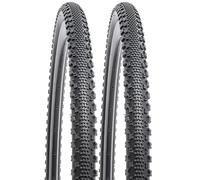 YunSCM 2 x Foldable 700C Tyres 700 x 40C/(42-622) Bicycle Tyres Compatible 700 x 38C 700 x 39C 700 x 40C 700 x 41C 700 x 42C Gravel / Mountain Bike Tyres (Y-1294)