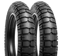 YUNSCM 2PCS 20" Fat E-Bike Tires 20x4.0/98-406 Compatible with Fat Bike 20 x 4.0 20X4 All-Terrain Electric Bicycle Tires