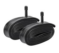YunSCM 2PCS 26" Heavy Duty Inner Tubes 26x1 3/8 37-390 26inch Bike Tubes AV32mm Schrader Tube, Compatible with 26 x 1 3/8 26"x 1-3/8" Wheelchair Bicycle Tyres