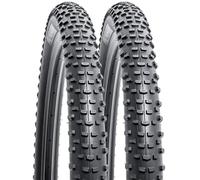 YunSCM 2PCS 29" Lightweight Bike Tyres 29X2.10 (ETRTO 52-622) 60TPI Nylon Puncture-Resistant Tyres, Compatible with 29x2.0 29x2.1 29x2.125 Mountain Bike Tires (Y-1161)
