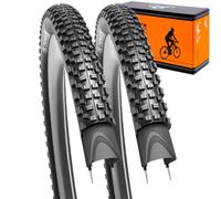 YUNSCM 2PCS 29" Lightweight Premium Tyres 29X2.25 Tires 57-622 120TPI Nylon Puncture-Resistant,Compatible with 29x2.20 29x2.25 29x2.30 Mountain/Gravel/Off Road/Road Bicycle Bike Tyre