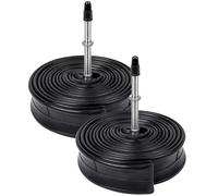 YunSCM 2PCS 700C Heavy Duty Bike Inner Tubes 700x25C 700x28C 700x30C 700x32C 700x34C 25/34-622 28" Bicycle Tubes FV60 Long Presta Valve Compatible with 700x25/34C MTB/Moutain/Gravel/Road Bike Tyre