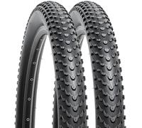 YunSCM 2Pcs Foldable 27.5 Inch Bike Tyres 27.5X2.40 Tires 60-584 Compatible With 27.5X2.40 Mountain/Gravel/Off Road/Road Bicycle Bike Tyre