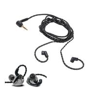 Yunseity 0.78mm 2 Pin IEM Cable, in Ear Monitor Replacement Earphone Cable for ZS10 PRO/AS16/ZES/AS24, CCA C12/NRA/CRA, TRN MT1/CS2/BA5/X7, QDC 3.5mm