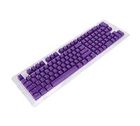 Yunseity 117 Keys Keycaps OEM Height Keyboard Keycaps OPQ Keycaps Set for 61/64/68/71/78/82/84/87 Keys Mechanical Keyboard (White Number)
