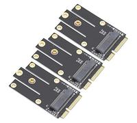 Yunseity 3Pcs Wireless Network Adapter Card, Mini EA-E Key EA M.2/NGFF to Mini PIC- E Converter Network Adapter Card, Wifi Adapter Card
