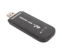 Yunseity 4G LTE USB WiFi Modem 150Mbps High Speed Portable 4G Router for Travel, WPA WPA2 WiFi Encryption, Applicable to North America/Middle (Black)