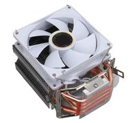 Yunseity 90mm CPU Cooler Fan with Heatsink, 3Pin 4 Heatpipes CPU Cooling Fan with Bracket, 2000±10% Speed CPU Air Cooler for Intel for AMD