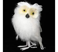 Yunseity Artificial Feathered Owl, Simulation Foam Owl Bird Ornaments DIY Craft Decoration for Wedding