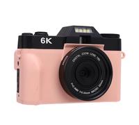 Yunseity Autofocus Camera 6K Video Recording Camera 16X Digital Zoom for Creative Filmmakers (Pink)