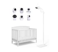 Yunseity Baby Monitor Mount Floor Stand Compatible with Infant Optics DXR-8 Pro Nanit Pro and Flex Holder, for Baby Cameras with 1/4 Thread Mount
