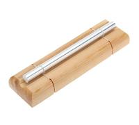 Yunseity Classroom Chime Percussion Instrument Meditation Chimes for Prayer Natural Oak and Aluminum with Mallet Music Gift,Applicable scene: Mindfulness Exercises (Yunseitytqhgn69o4l-I828)