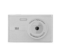 Yunseity Compact Digital Camera for Kids 1080P with 16X Digital Zoom 2.2" LCD Display Face Detect, Small Point and Shoot Camera for Kids with Red Lanyard (Gray)