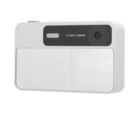 Yunseity Dual Lens Digital Camera 48MP 1080P Front Rear Electronic Image Stabilization Camera for Selfies ABS Traditional Chinese (White)