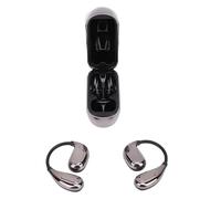 Yunseity Earbud Translator 5.4 Multilingual Real Time Calls Music Translator Device for Travel Business Learning 2 Earphones and Case (Black)