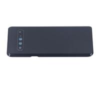 Yunseity Exchange of the Rear Glass Cover of the Phone, Easy to Install Rear Door Cover the Phone, Replacement the Stylus Pin Glass, Fit for the Telephone Shop (Black)