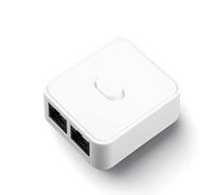 Yunseity Gigabit Network Switch, 2 Port 10/100/1000Mbps 2 In 1 Out 1 In 2 Out Home Network Hub RJ45 Network Splitter Adapter
