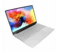 Yunseity Laptop 15.6in J4125CPU 8GB RAM Fingerprint Portable Notebook 11 for Business Office Workers (8+256G UK Plug)