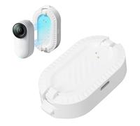 Yunseity Magnetic Extended Battery for GO3/GO 3S, Quick Release with 90 Min Extra Recording for Action Camera, with LED Power Indicator