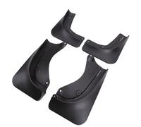 Yunseity Mud Flaps for Model Y Juniper 2025 2026, 4PCS Set ABS Injection Moulding Tire Mudguards for Front and Rear Body Maintenance, Impact Proof Black Finish