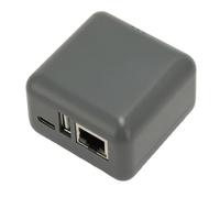 Yunseity Network Printers Server, RJ45 RED Port High Efficiency Remote Printing Support Computer Printing Server for the Office (UK Plug)