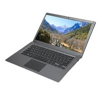 Yunseity Notebook Computer, WiFi USB 3.0 14.1inch HD-Laptop Dual Core for the Study (UK Plug 128GB)