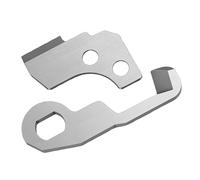 Yunseity Overlocker Upper and Lower Blades Set for 204D, 634D, 6234XL, 8002D, 644D, AT2000D Sewing Machines, Stainless Steel Replacement Part 799096000