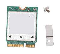 Yunseity QCNCM865 WiFi 7 Wireless Card, Triple Band 2.4G/5G/6GHz M.2 Network Adapter, Support 4K QAM for 11 Desktop PC