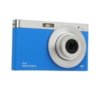 Yunseity Retro 4K Digital Camera for Teens 50MP 16X Zoom Portable Compact Camera for Travel Vlogging Graduations Pink (Blue)