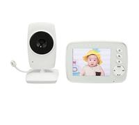Yunseity Smart Baby Camera Monitor with Color Night Two Way Talk Wireless Video Monitor for Baby Registry (UK Plug)