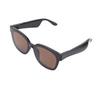 Yunseity Smart Translation Sunglasses, Bluetooth 5.0 Wireless Audio Glasses with Real Time 164 Language Translator for Business Travel and International Study (Tea Brown)