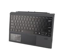 Yunseity Tablet Keyboard, Stable Magnetic Keyboard 450mAh Multi Touchpad for Pro 3 4 5 6 7 for Music (Black)