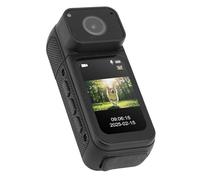 Yunseity Thumb-Sized 2.7K Video Blog Camera with 180 Degree Rotating Lens for Outdoor Activities and Family Fun ABS Size 1 Pc (Black)