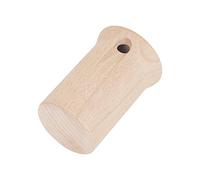 Yunseity Wooden Bird Whistle Solid Wood Chirp Flute for Educational Musical Instrument, Excite Interest in Music, Natural Beechwood, 2.99x2.00x2.00in