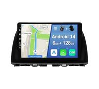 YUNTX [6GB+128GB] Android 14 Car Stereo Fit for Mazda CX-5 2012-2017-[Built-in CarPlay/Android Auto/DSP/GPS]-IPS 10.1” Touchscreen-Camera+MIC-DAB/360 Camera/Bluetooth 5.0/Mirror Link/USB