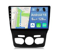 YUNTX [6GB+128GB] Android 15 Car Stereo Fit for Citroen C4 C4L DS4 (2013-2017)-[Built-in CarPlay/Android Auto/DSP/GPS]-IPS 2.5D 10.1”Touchscreen-Camer MIC-DAB/360 Camera/Bluetooth 5.0/Mirror Link