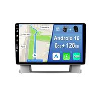 YUNTX [6GB+128GB] Android 16 Car Stereo Fit for Opel Astra J/Buick Excelle 2 (2009-2017)-[Built-in CarPlay/Android Auto/DSP/GPS]-IPS 2.5D 9”Touchscreen-Camer MIC-DAB/360 Camera/Bluetooth 5.0