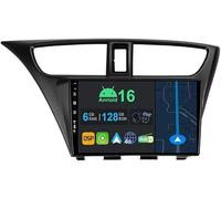 YUNTX 9 Inch Android 16 Car stereo for Honda Civic 9 FK FB 2012-2017 | Octa Core | 6GB 128GB | Built-in 4G LTE | CarPlay&Android Auto | DSP | DAB | HDMI | Dual Band WIFI