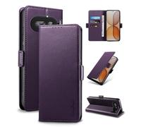 Yunubeyii Wallet Flip Case for Nothing Phone 4a,Purple