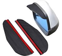 YUNWDFCA Rear View Mirror Cover Accessories for Ford kuga 2019-2024,Car Side Wing Mirror Rain Water Proof Side Rain Protector,Carbon fiber