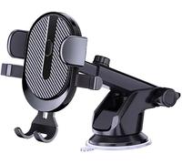 YUNWDFCA Rotation Car Phone Holder for Toyota BZ4X 2022-2024 (No Audio System on the Left Side,Phone Holder Mount Strong Suction Car Accessories