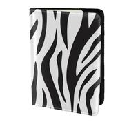 YUNWEIKEJI Zebra Print, Passport Holder PU Leather Travel Wallet Passport Case Passport Covers 5.5 in