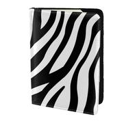 YUNWEIKEJI Zebra Print Print, Passport Holder PU Leather Travel Wallet Passport Case Passport Covers 5.5 in