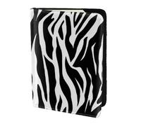 YUNWEIKEJI Zebra Print Print, Passport Holder PU Leather Travel Wallet Passport Case Passport Covers 5.5 in