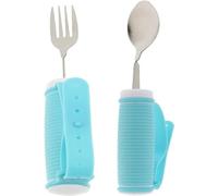 YUNYHAO 2-piece Adaptive Fork And Spoon Set, Flexible Built-in Cutlery, Easy-grip Cutlery Set For Parkinson's Disease, Seniors, Arthritis, Rehabilitation Aids