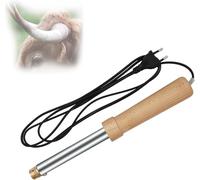 YUNYHAO Electric Dehorner Calf Lamb Dehorner Heated Bloodless Painless Veterinary Electric Calf Iron Bloodless Fast Heating Livestock Lamb Farm Dehorning Tool