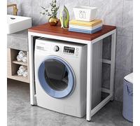 YUNYHAO Washing Machine Storage Rack, Kitchen Bathroom Frame, Adjustable Non -slip Feet, Saving Space Dryer Racks, Bathroom Storage Racks, Balcony Racks (Color : D)